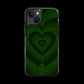 70s Green Hearts | Bounce 2.0 MagSafe Case