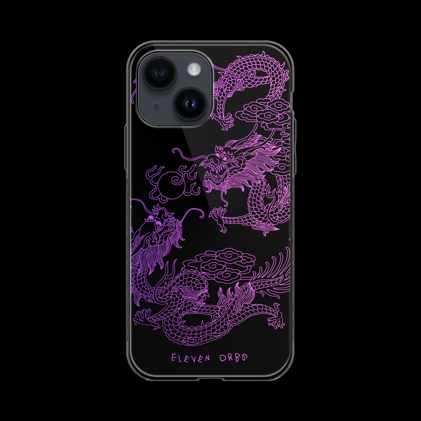 DRAGONS Pink | Glass Case