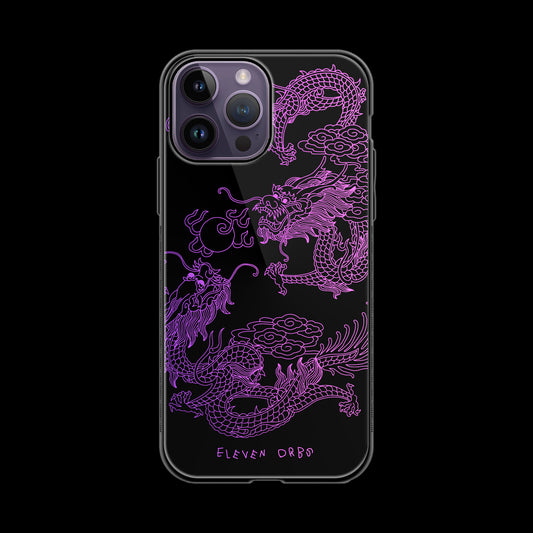 DRAGONS Pink | Glass Case