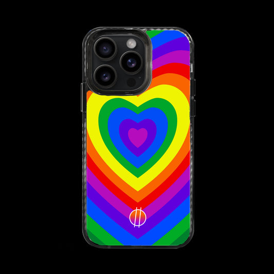 Pride Rainbow Hearts
