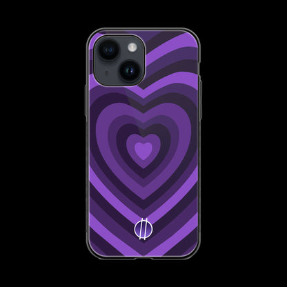 Purple Hearts | Glass Case