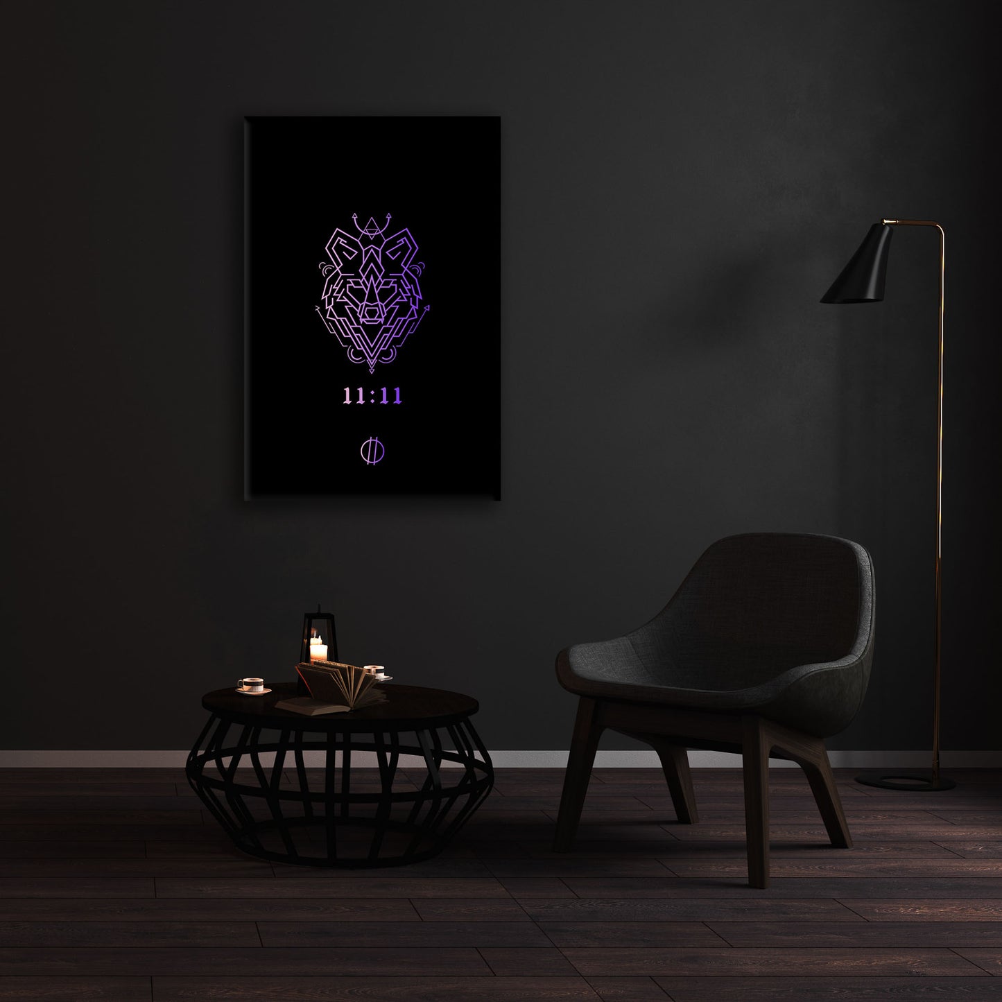 Twin Flame Canvas Print